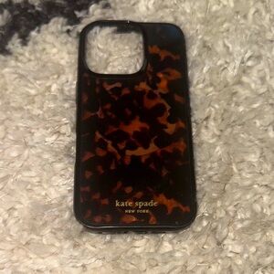 Kate Spade Brown Tortoise MagSafe Phone Case IPhone 16 Pro